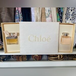 Vintage CHLOE perfume/lotion gift set